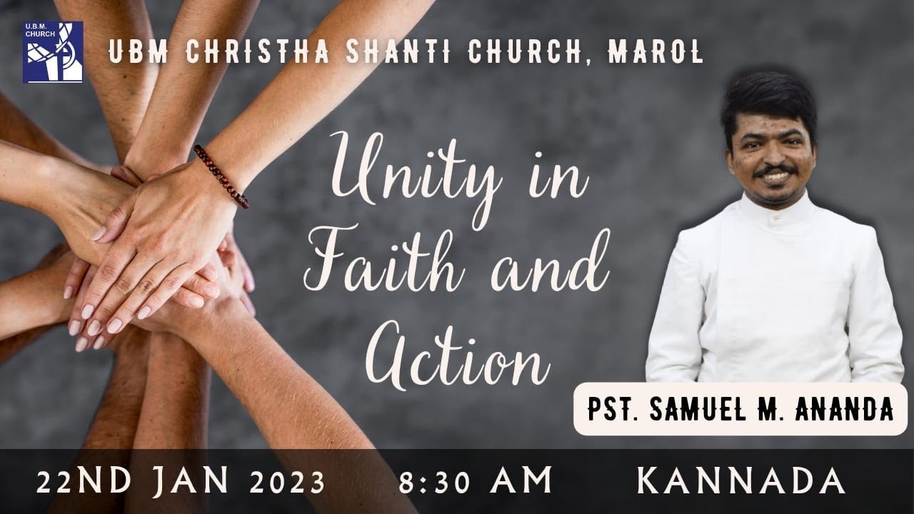 Ecumenical Sunday || Kannada Service || 22nd January 2023 || UBM Church Marol
