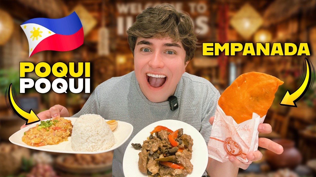 🇵🇭 I’m OBSESSED With ILOCOS Food! (Empanada, Poqui Poqui)😱