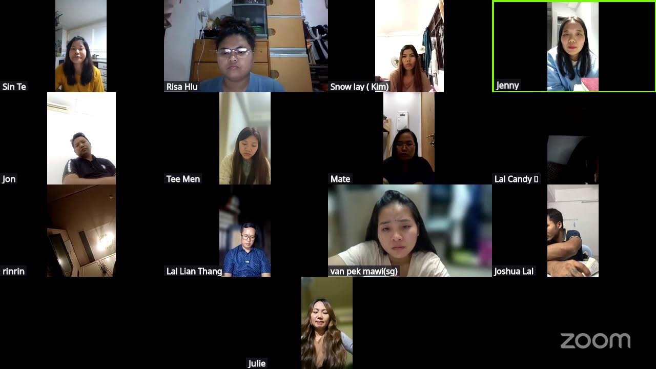 Crusade zan ruknak speaker - Evan. Lal Lian Thang Singer - Mai Mary Van Sui Hngel 