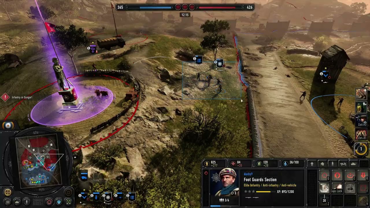 CoH3 3v3 Fight Fight Fight!!