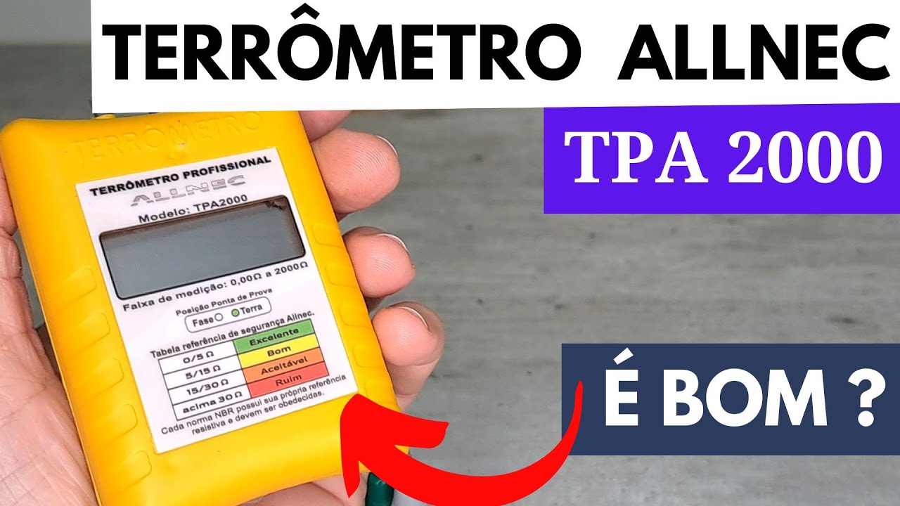 Terrômetro AllnecTPA2000, é bom??? 