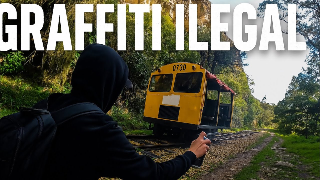 Graffiti ILEGAL en medio del PARAÍSO 🌄 | Villa de Leyva & Suesca