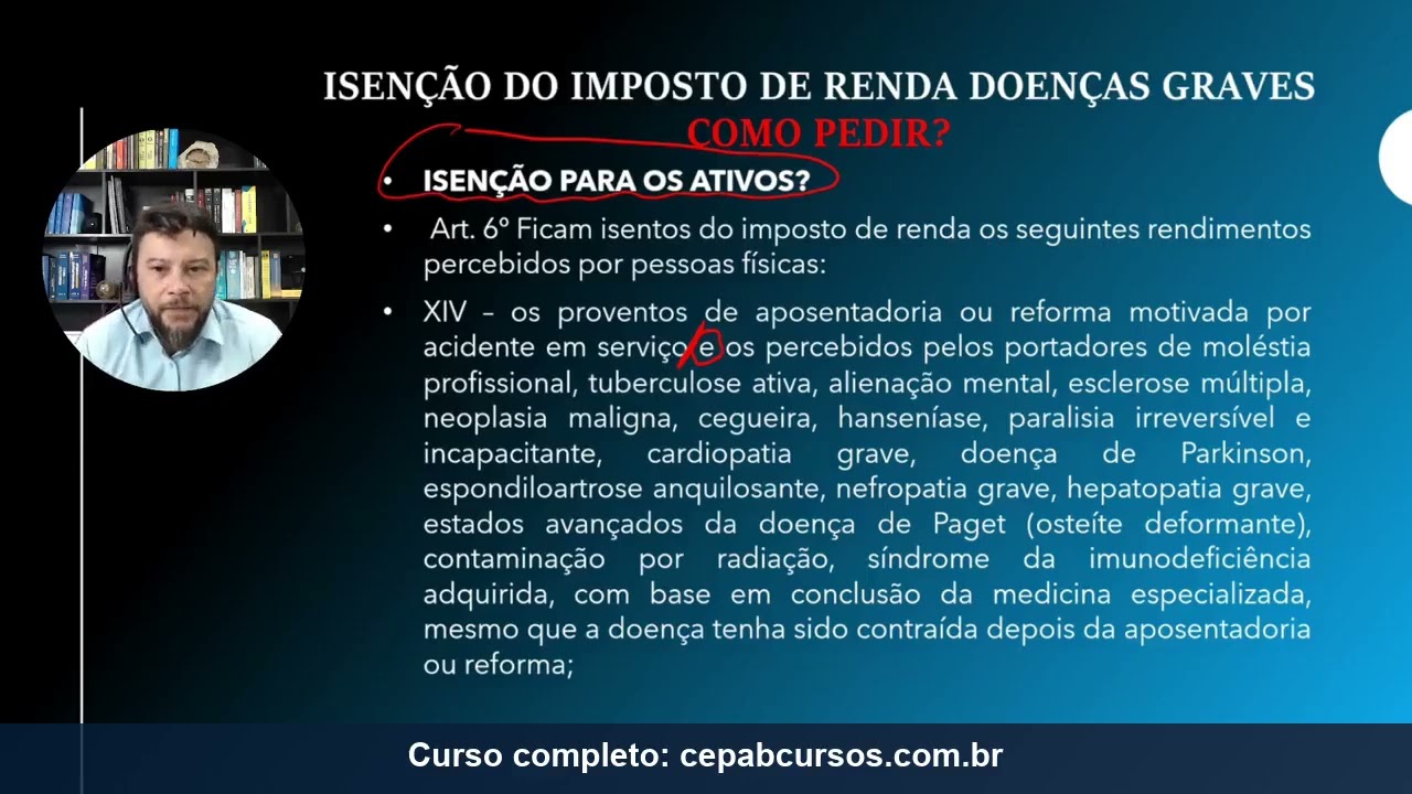 Quem est&aacute; na ativa tem isen&ccedil;&atilde;o do IR por doen&ccedil;a grave? Tema 1037 do STJ