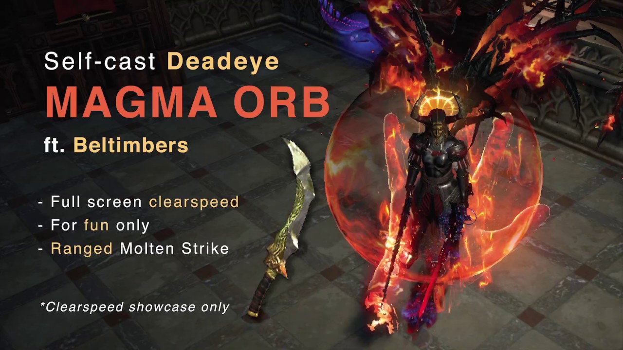 Magma Orb Deadeye (ft beltimbers) *meme build