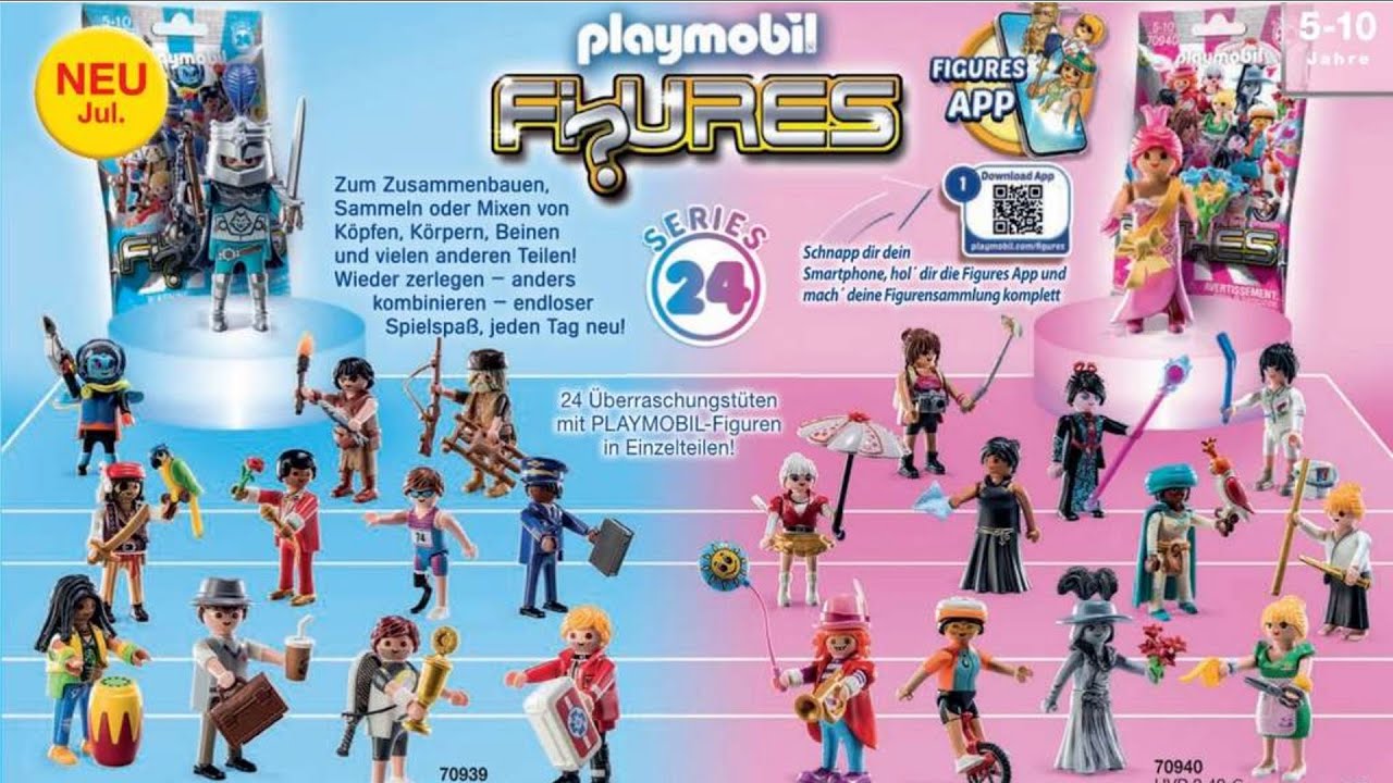 Playmobil 70939 70940 Fi?ures series 24 摩比抽抽樂第24代｜プレイモービル 플레이모빌