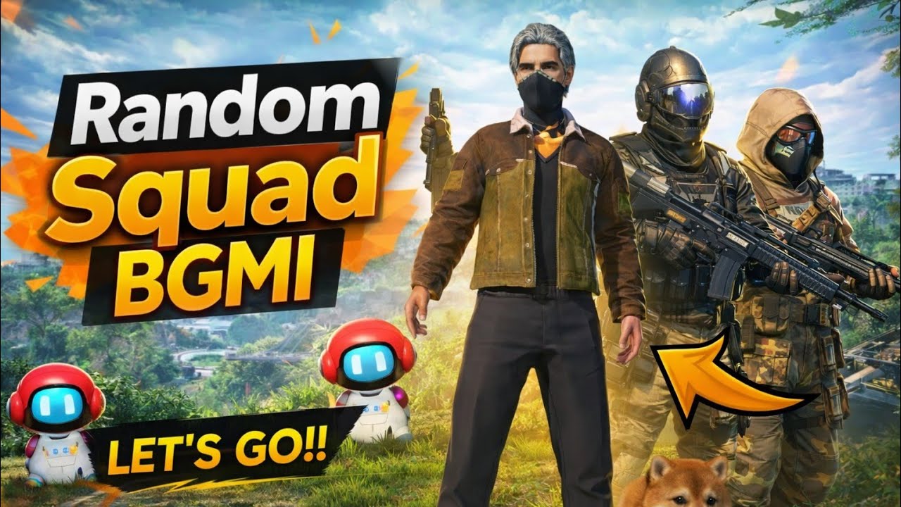 Play bgmi with Rendom Squad 😊 / gameplay, live  ,livestream 