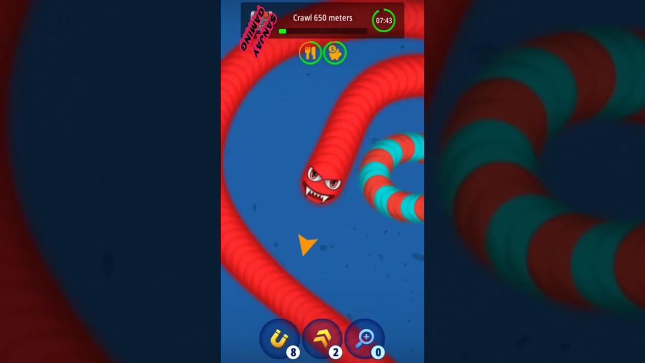 worms zone sneakers slitherio cacing epi #13 snake games