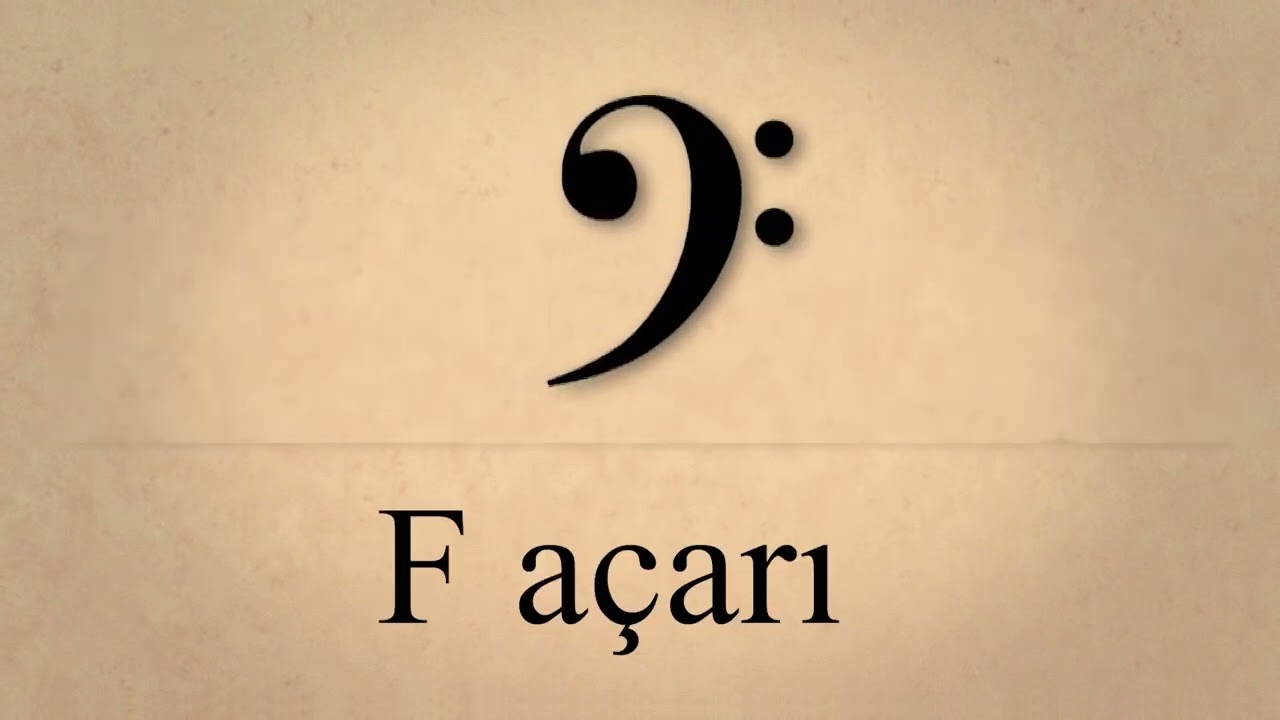 Bas açarı, böyük not sətri və oktava