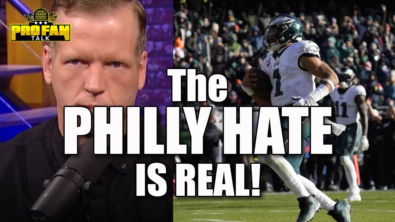The Philly Hate is Real | Pro Fan Talk #jalenhurts #chrissimmsunbuttoned #nflnews