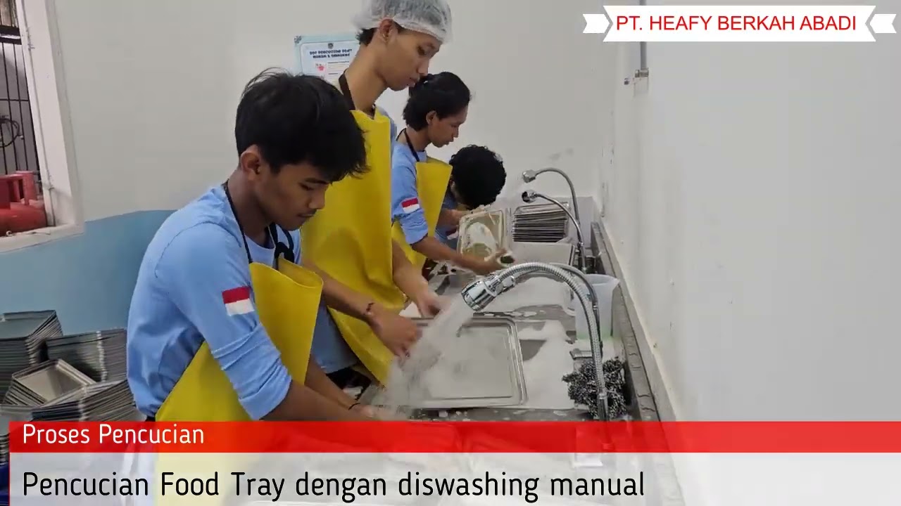 Celaning Foodtray MBG