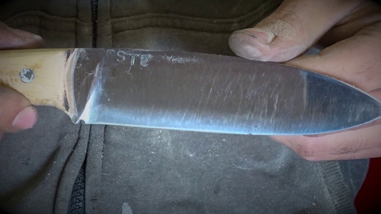 FAI DA TE - COME FARE COLTELLO FAI DA TE    MAKE YOURSELF - HOW TO MAKE A KNIFE DO IT YOURSELF