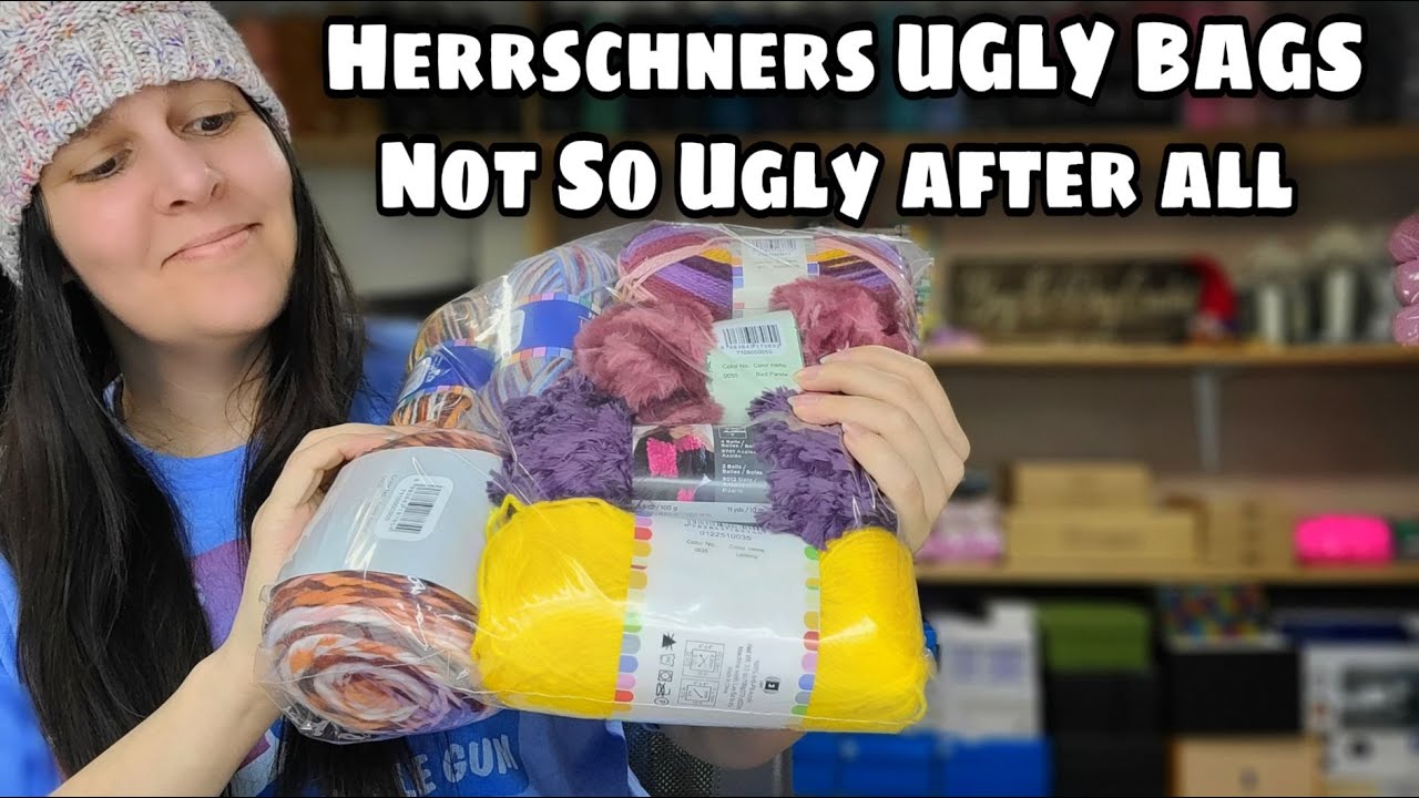 Herrschners Ugly Yarn Bag | Bag O Day Crochet