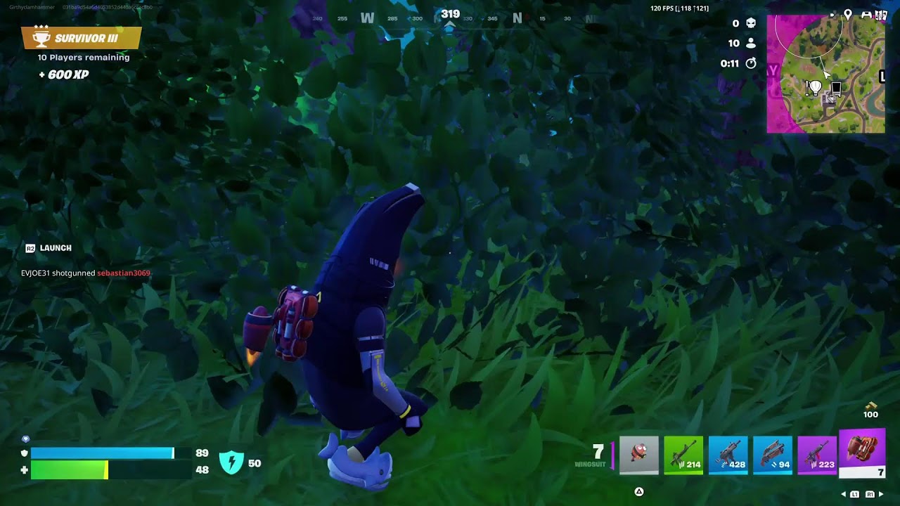 Fortnite win