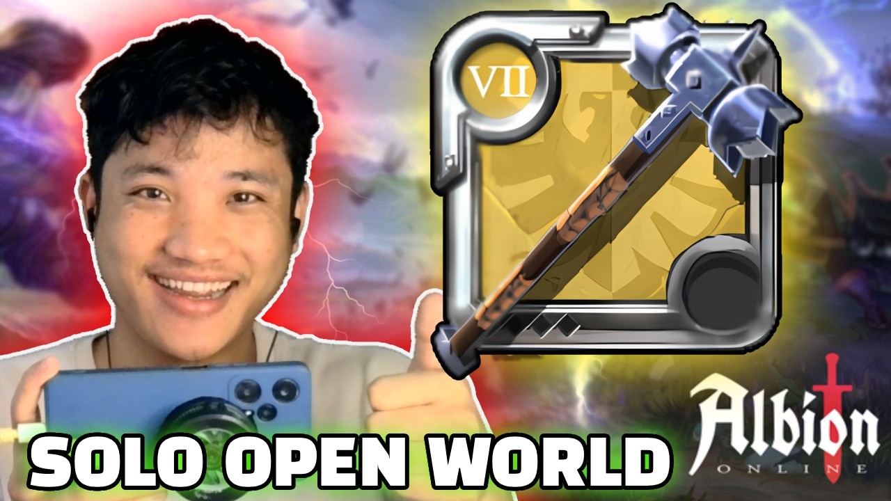 Great Hammer Tank? open world | Mobile Gameplay | Albion Online