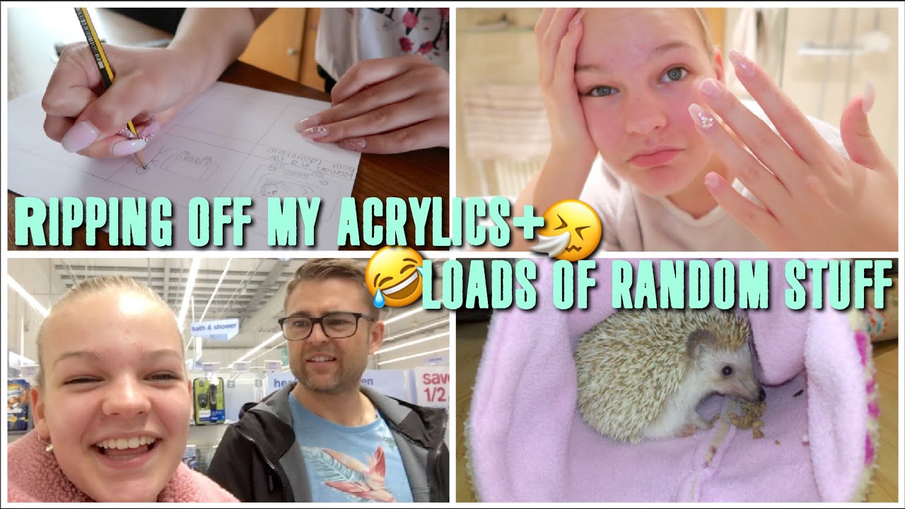 Ripping Off My Acrylics, Shopping+Loads More~lush leah