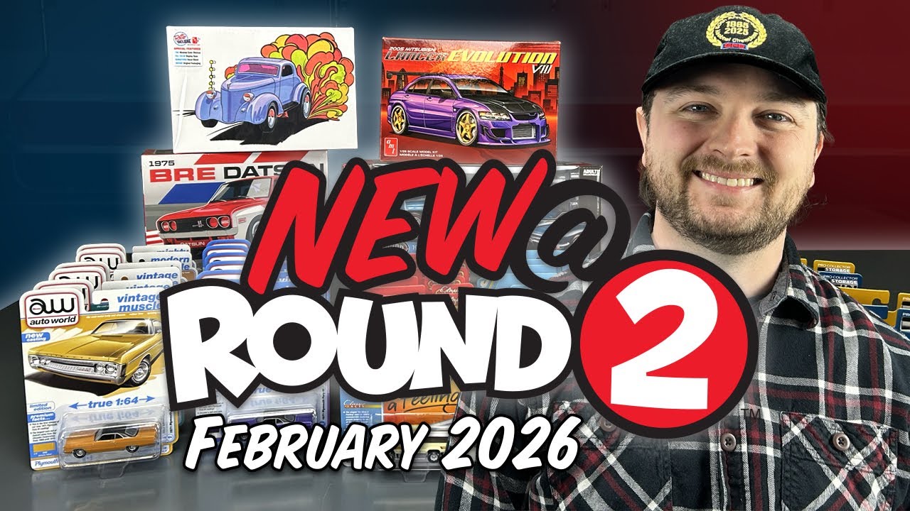 NEW JOHNNY LIGHTNING CASTINGS! - February 2026 - Round 2 Product Spotlight