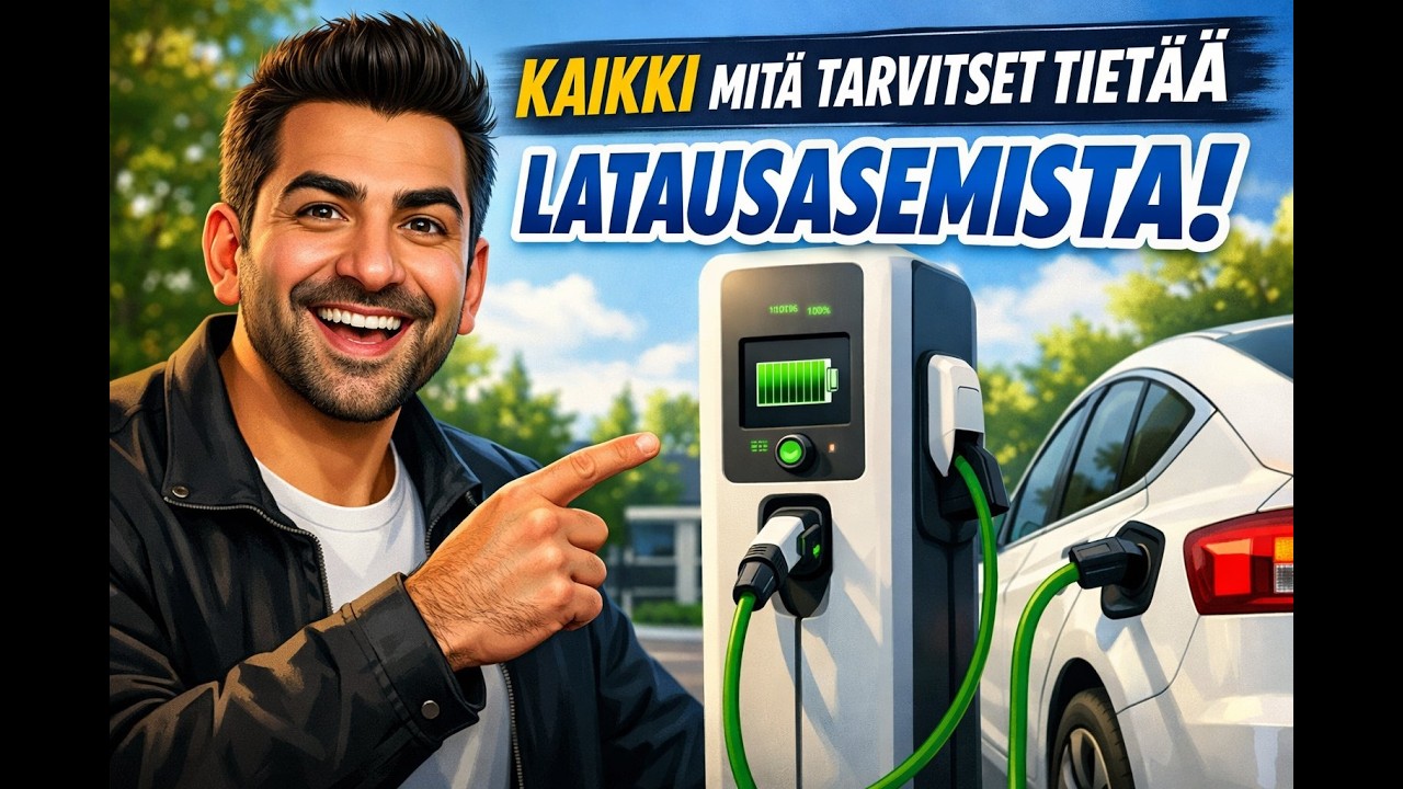 Sähköauton latausasema kotiin - Renewe.fi