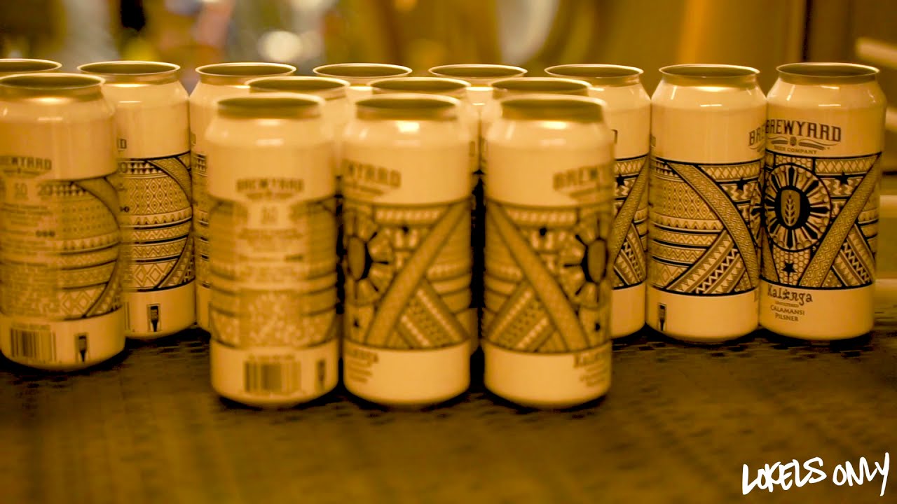 Brewyard 's Ube Wan IPA and Kalinga Unfiltered Calamansi Pilsner