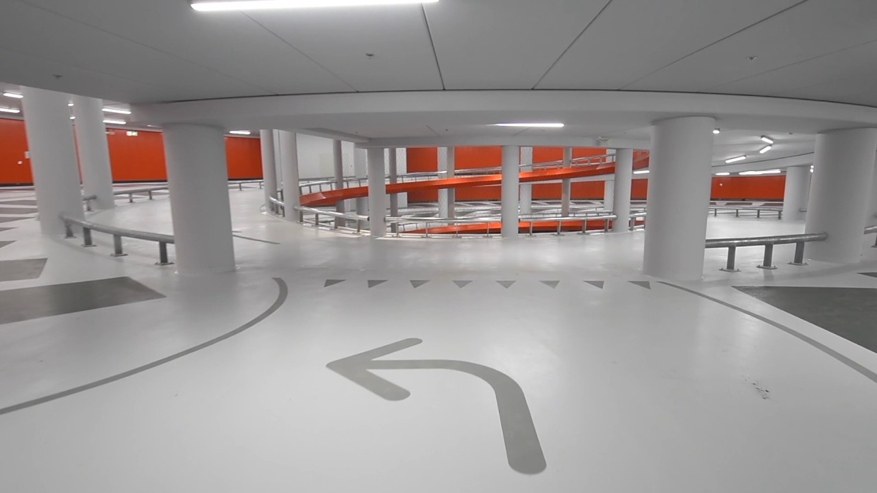 Walk Through Underground car park Lammermarkt - Leiden (NL)