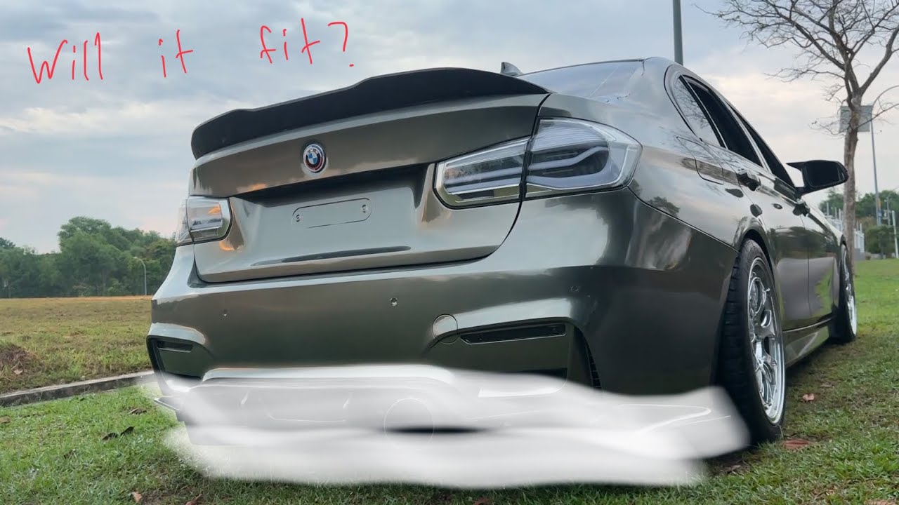 M3 PSM carbon diffuser on F30!?!