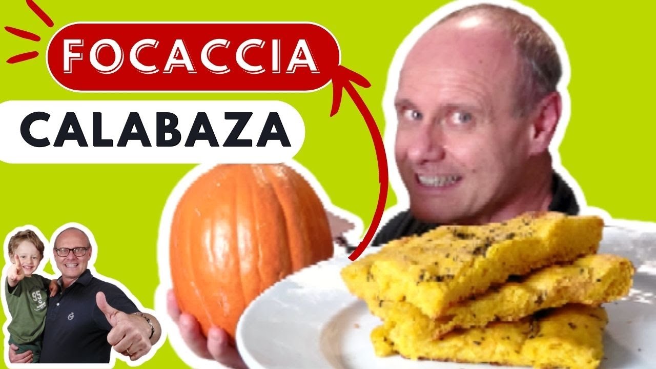 🇮🇹 Focaccia ITALIANA de Calabaza.¡ Paso a Paso!