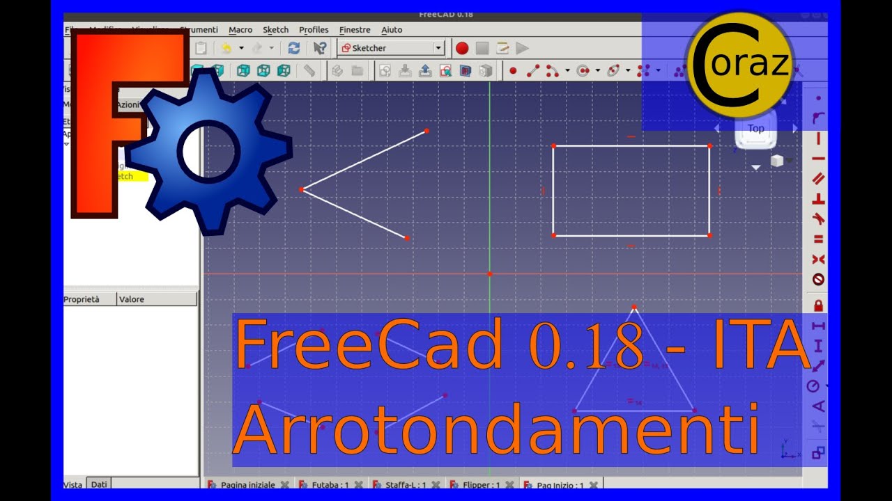FreeCad 0.18 ITA - Tutorial #25 – Arrotondamenti
