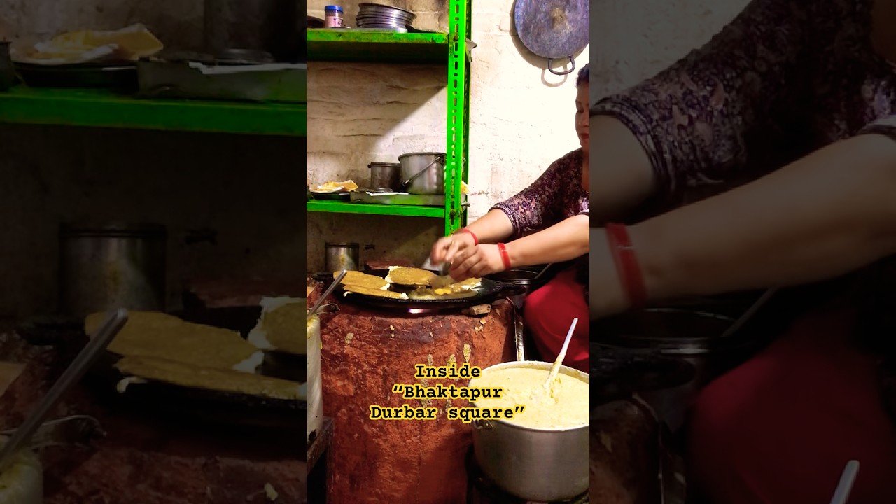 BARA : traditional Newari food often served as Shagun for good luck in festivals 