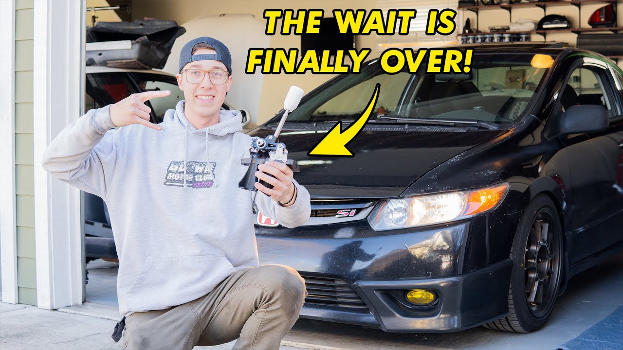 Acuity One Way Adjustable Short Shifter for the 8th Gen Honda Civic Si | Boosted John