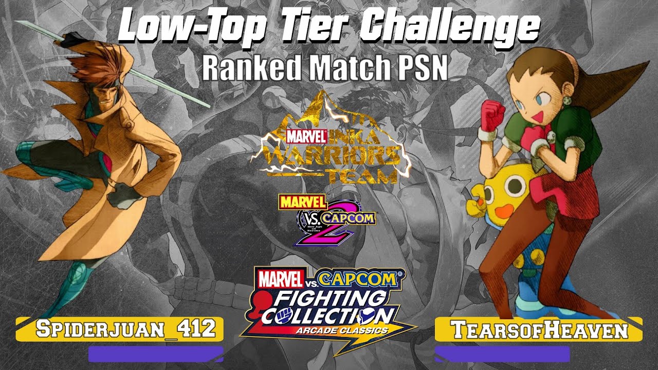 Marvel vs Capcom 2 (PS4) RANKED MATCH: Spiderjuan_412 vs TearsOfHeaven:. 13.01.26 RUSHDOWN!!! 🔥🔥🔥