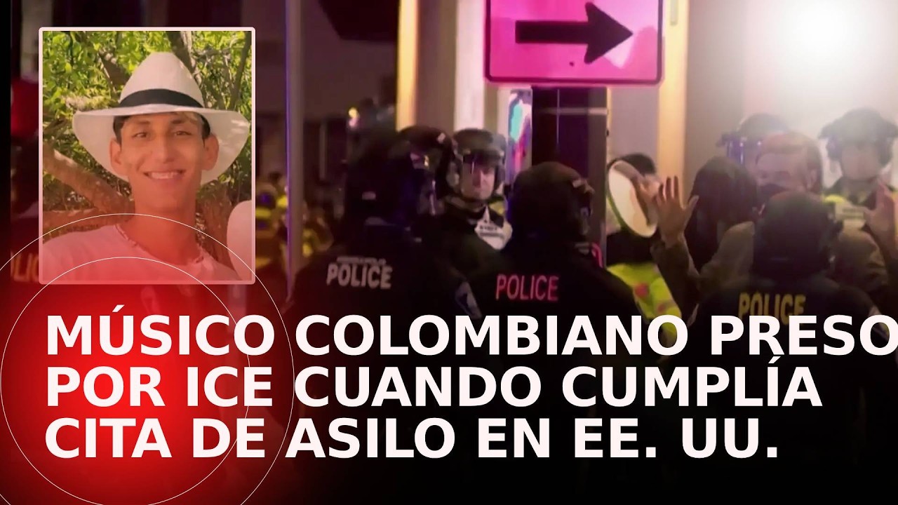 ICE se llevó a músico colombiano cuando cumplía una cita de asilo en una corte de migración