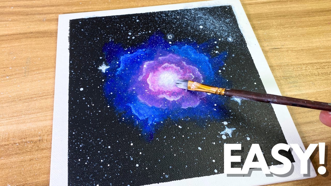 How to make a Supernova painting for Beginners