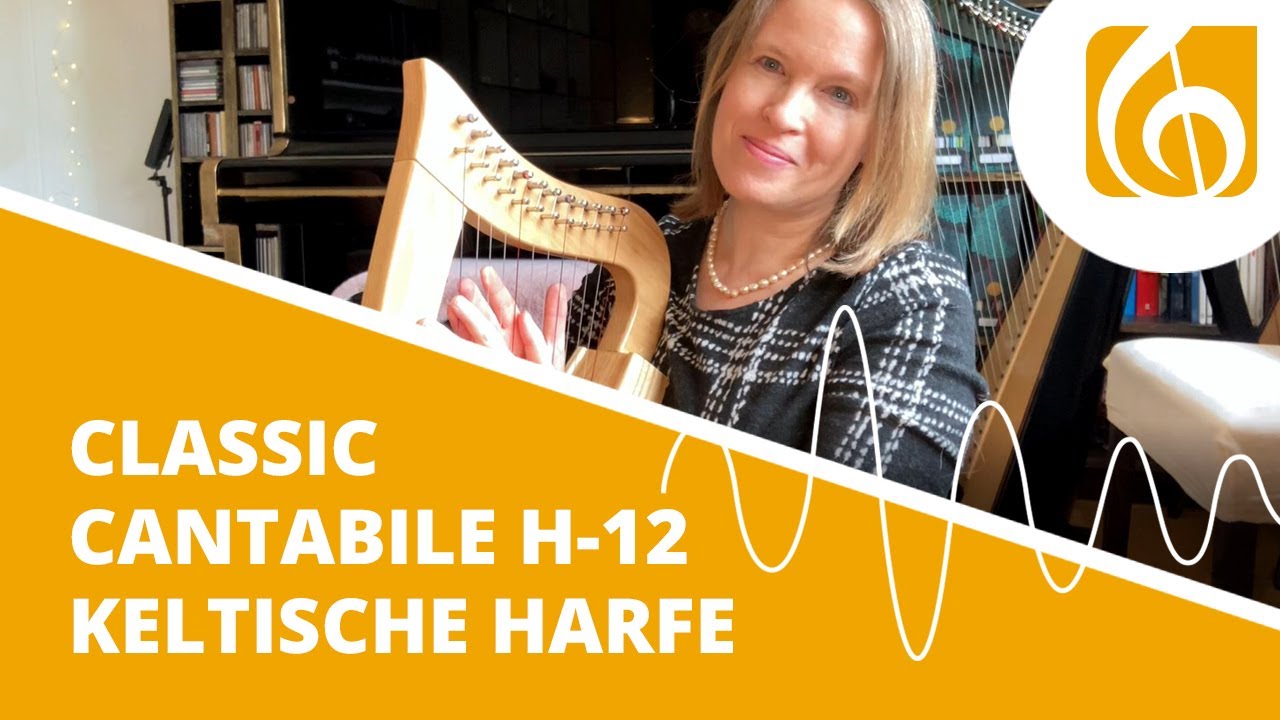 Unboxing: Classic Cantabile H-12 Keltische Harfe 12 Saiten
