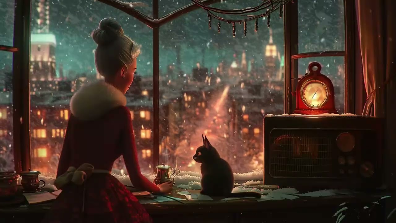 Vintage Oldies for Winter Nights | Warm Cozy Music to Relax, Rest, and Feel Safe at Night