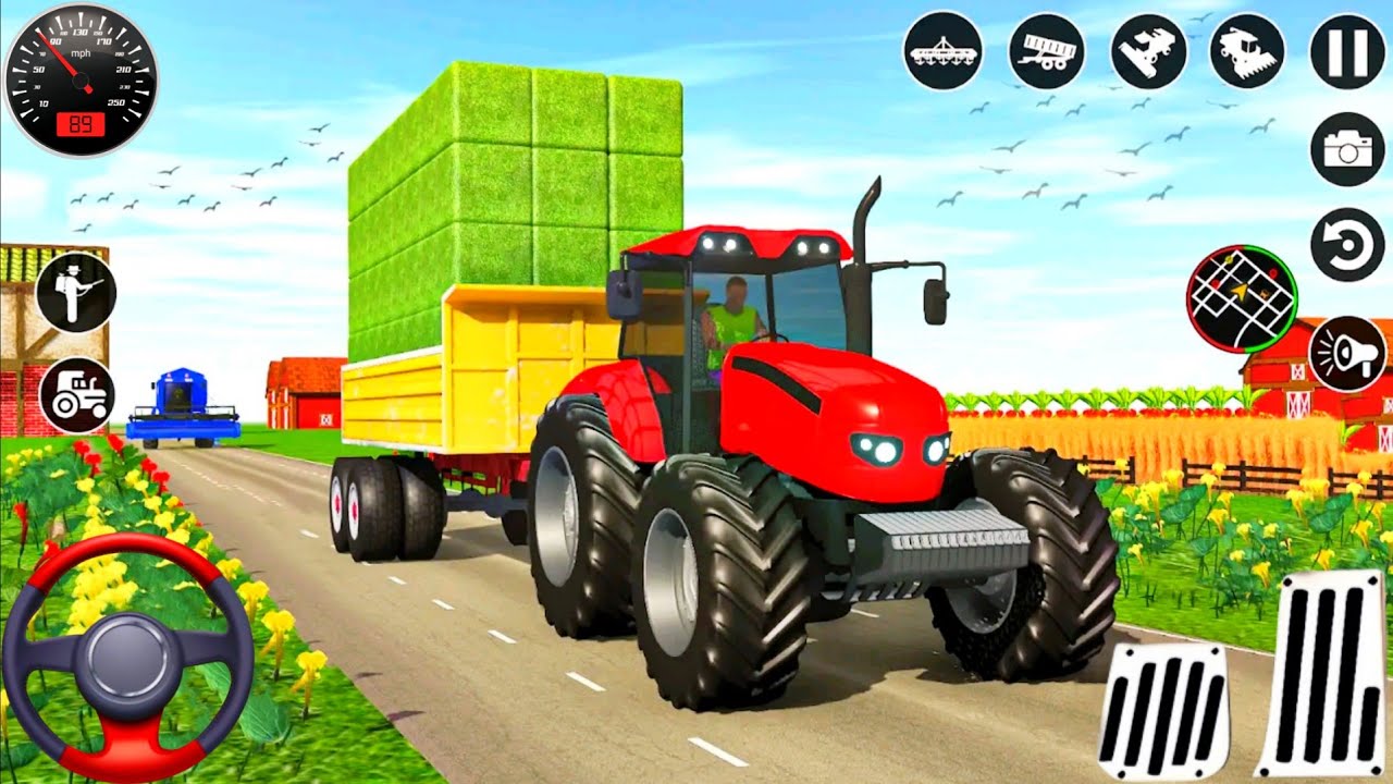 Tractor Simulator 2026 - Indian Farm Tractor Driving Games - Farming Tractor 3D - Android GamePlay