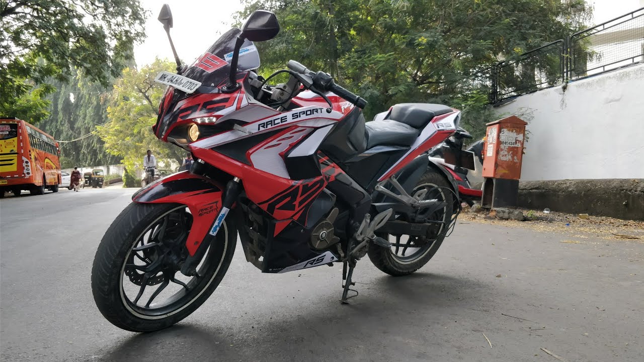 My New Wrap for Pulsar RS 200 by WRAP AND RIDE