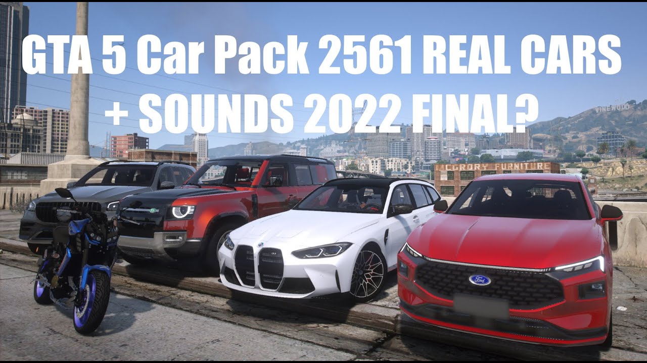 GTA 5 Car Pack 2561 REAL CARS + SOUNDS 2022 FINAL?