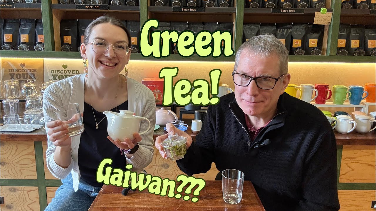 How to Make GREEN Tea! - with Ella and Adam
