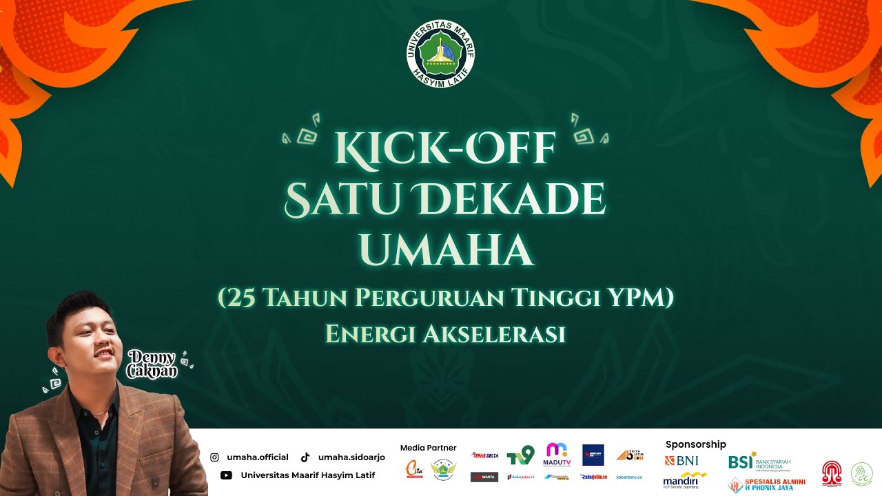 DENNY CAKNAN - Guest Star Kick Off Satu Dekade UMAHA