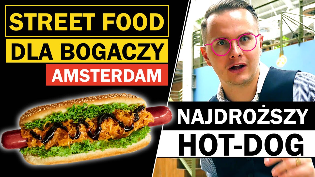 STREET FOOD DLA BOGACZY W AMSTERDAMIE - CO JEDZĄ NAJBOGATSI?!