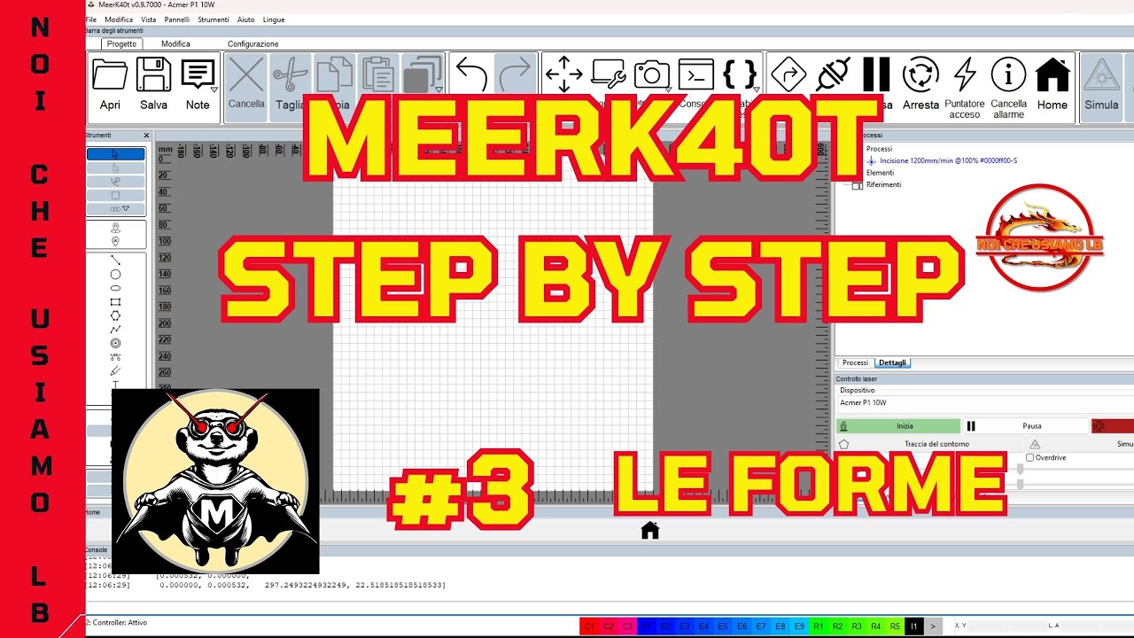 MEERK40T STEP BY STEP: #3 - LE FORME