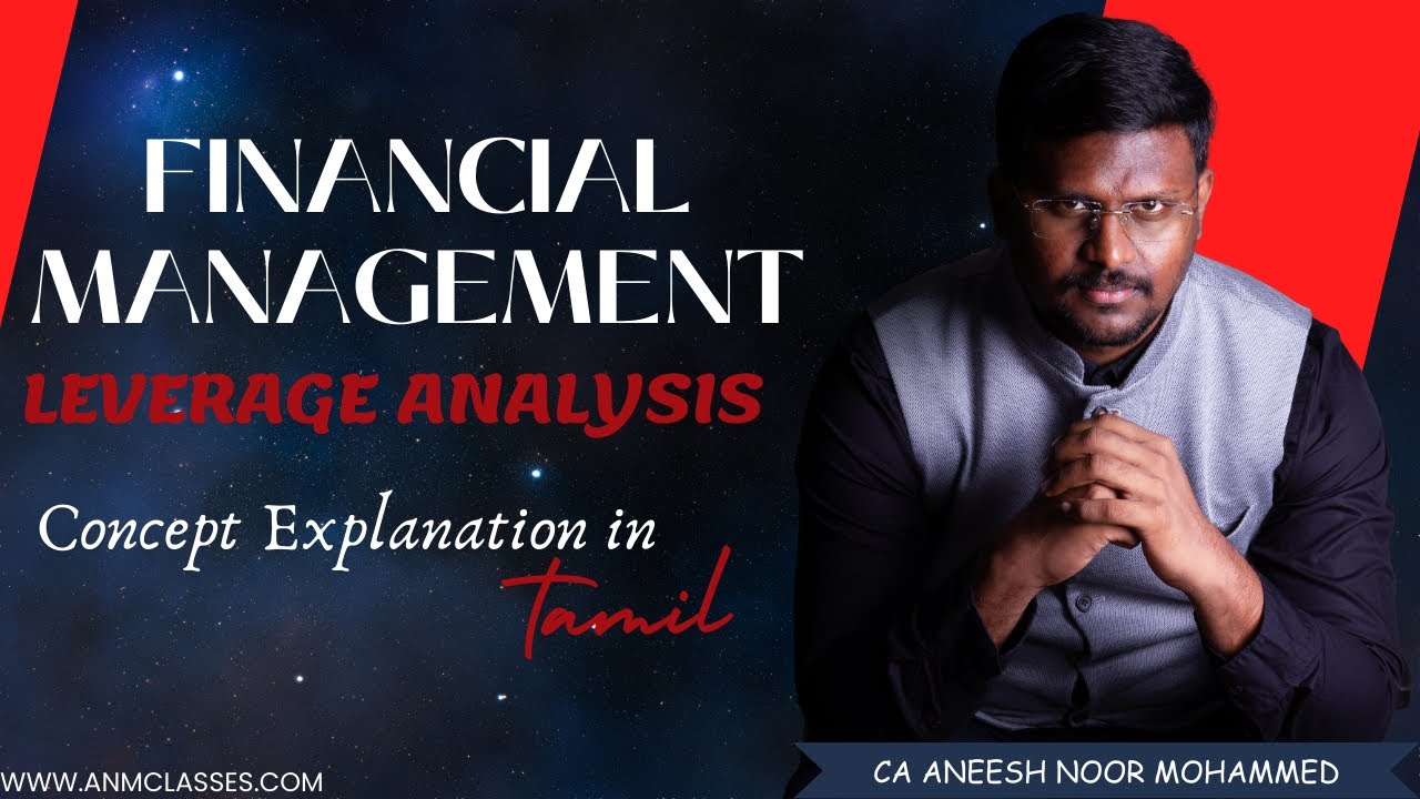 CA Inter - Financial Management - Leverage Analysis - ANM Sir
