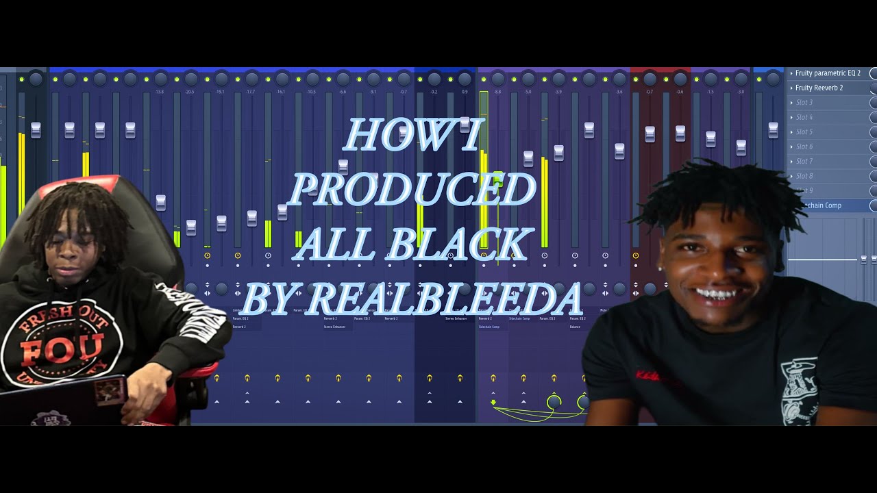 How I Produced All Black By Realbleeda