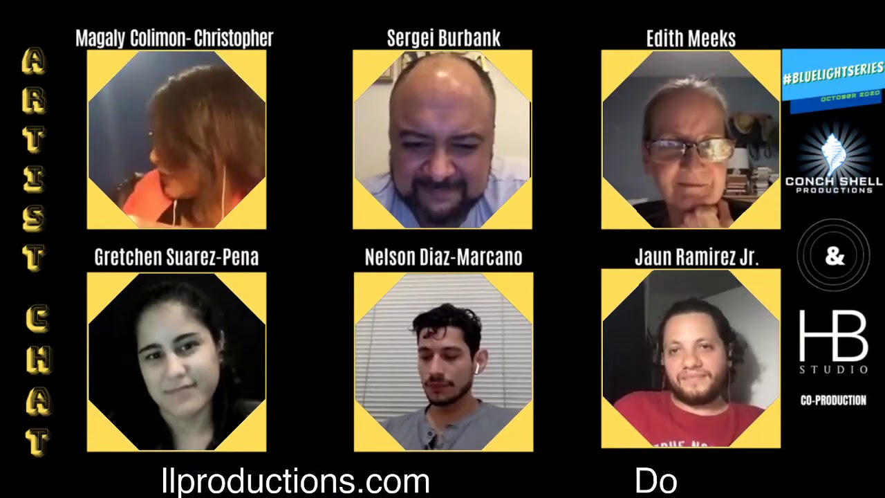 #BlueLightSeries Artist Chat with Conch Shell Productions