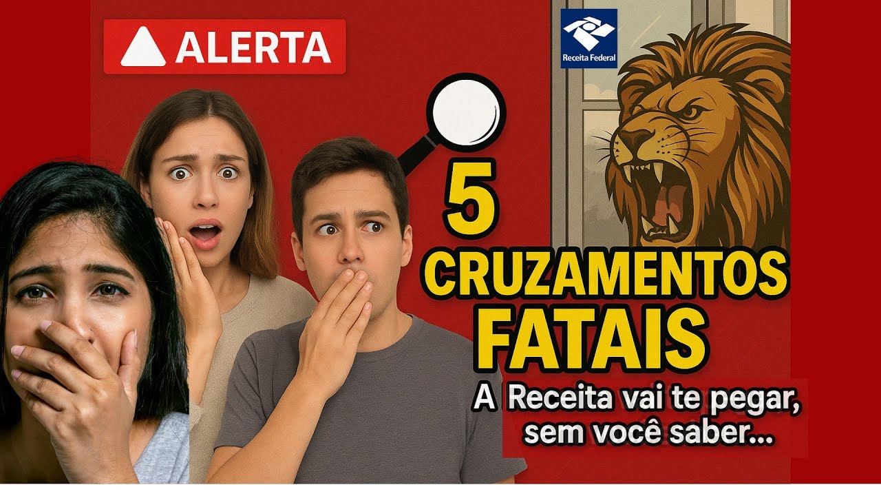 5 CRUZAMENTOS da Receita Federal que te jogam na MALHA FINA!