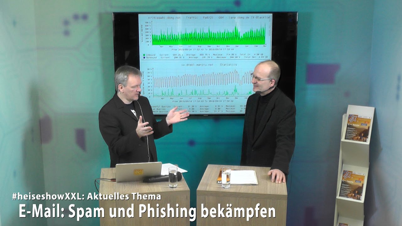 #heiseshowXXL: Spam und Phishing effektiv bekämpfen