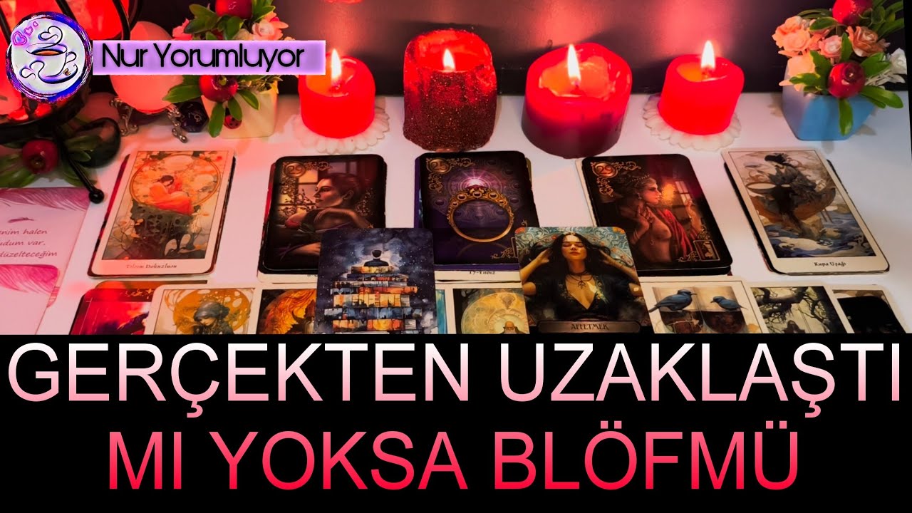 İLİŞKİ AÇILIMI‼️ GERÇEKTEN UZAKLAŞTI MI YOKSA BLÖFMÜ YAPIYOR#tarot #keşfet