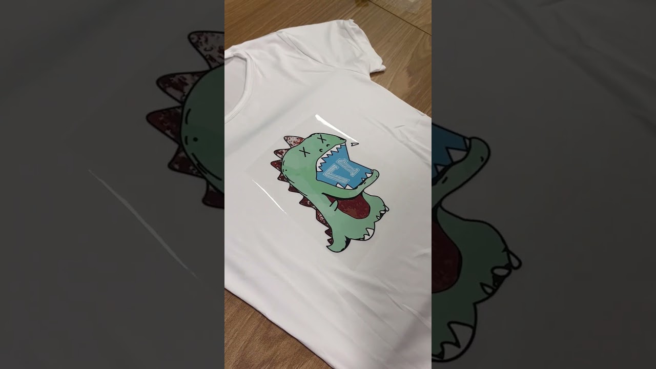 Easy DTF Printing process , PET Film Printing ,  t shirt Heat Transfer