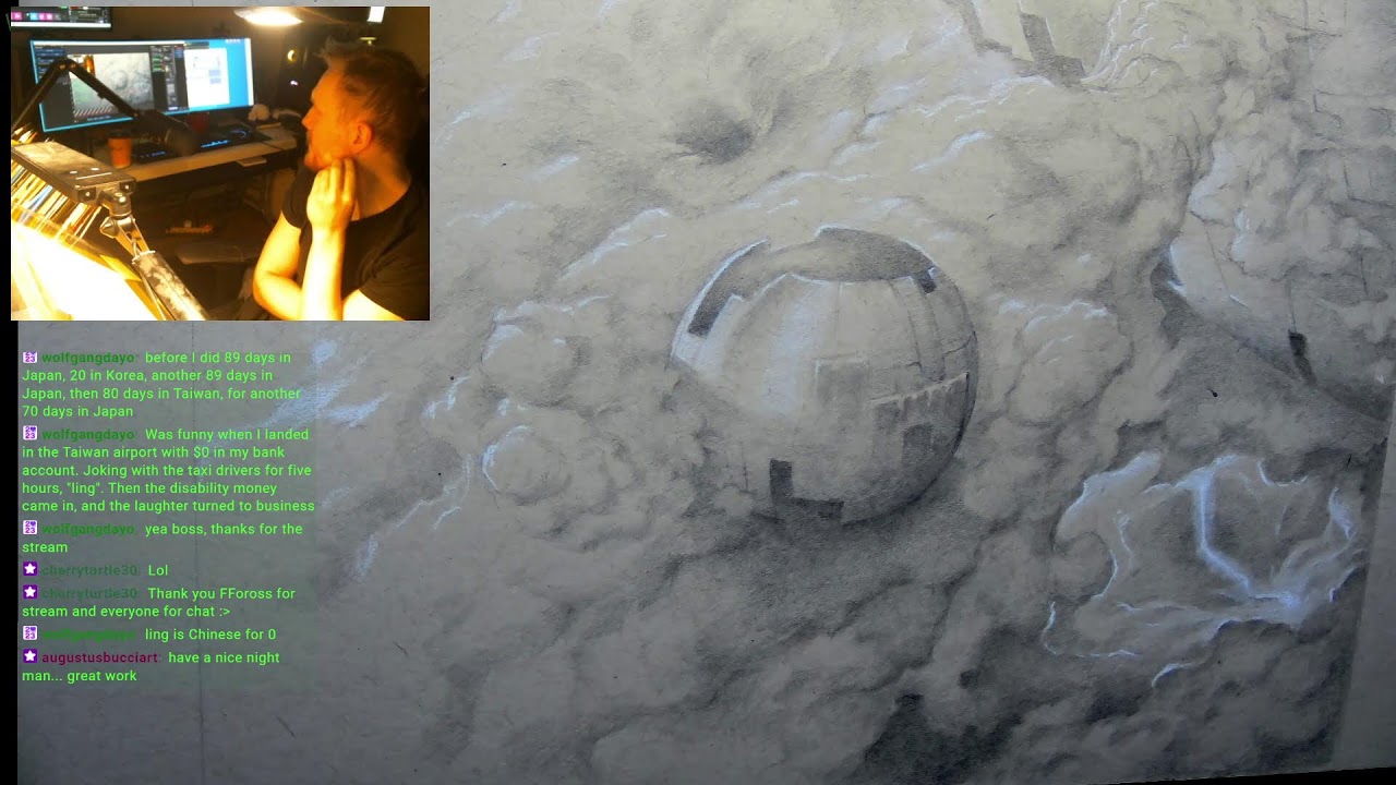 I draw like really good LIVE STRAM!