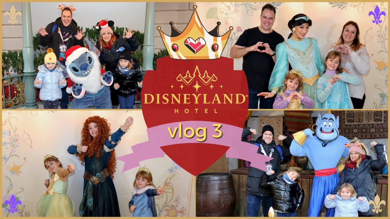 DISNEYLAND PARIS I Diciembre 2024 I Fin a una experiencia IRREPETIBLE | ⚜️Disneyland Hotel⚜️