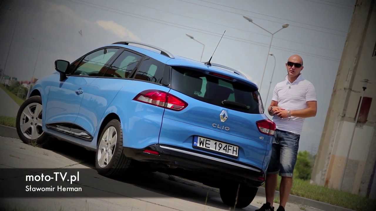 Renault Clio IV Grandtour 1.5 dCi - test moto-TV.pl